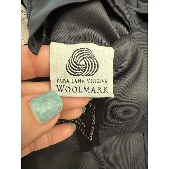 Canali 100% Wool Blazer Mens 46 US 36 (Measures As 40) Blue Italian Vintage A3-4 - Picture 9 of 13